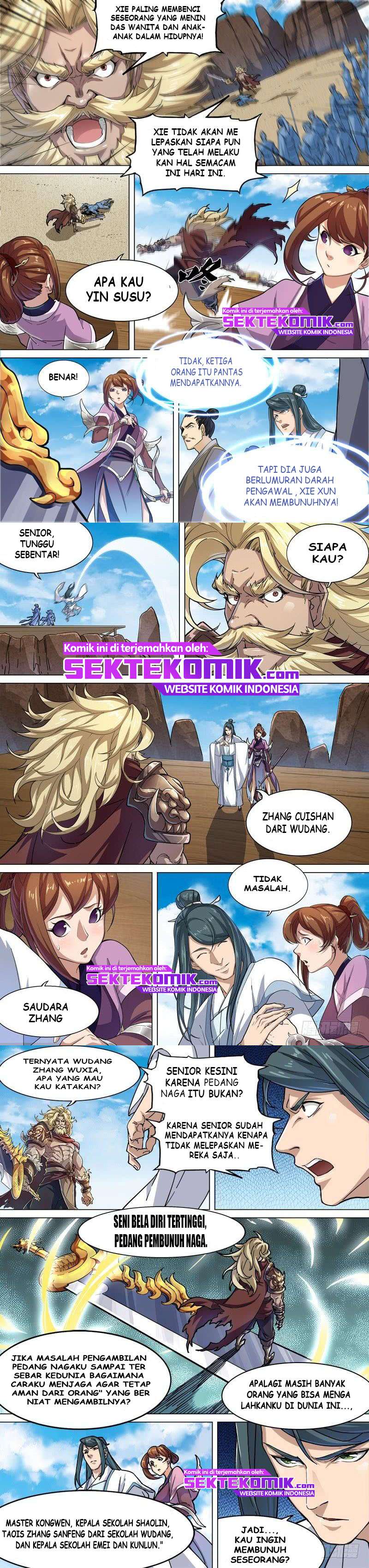 The Heaven Sword and the Dragon Saber Chapter 16 Gambar 4